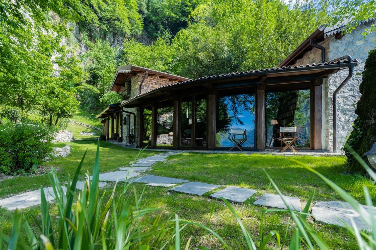 The Writer'S Nest Waterfront Villa By Rent All Como Faggeto Lario Exterior photo