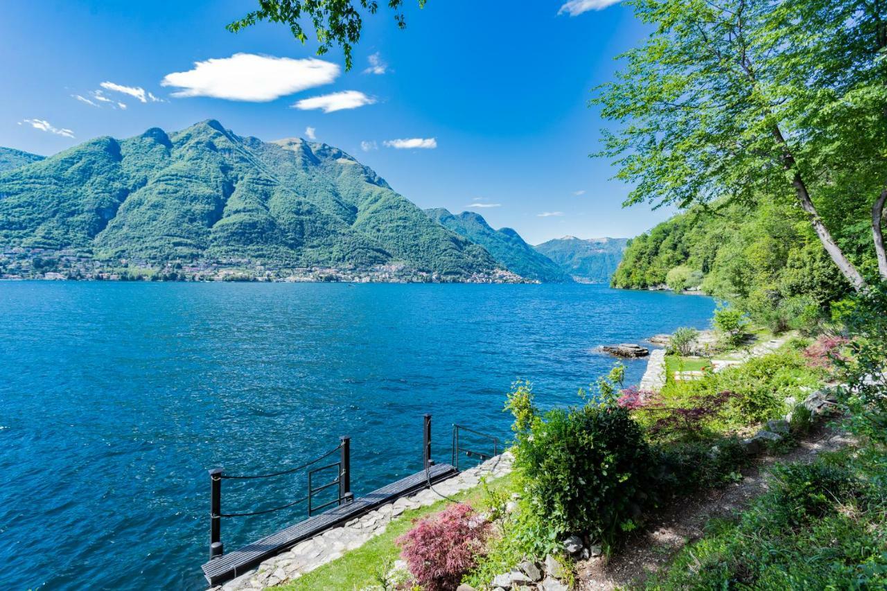 The Writer'S Nest Waterfront Villa By Rent All Como Faggeto Lario Exterior photo